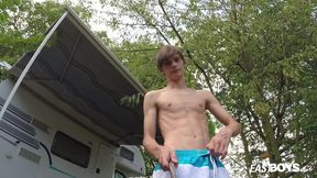 Oily Cock Slide ~ Skater Boy Andre Lucas Gets Fucked Hard - Eastboys