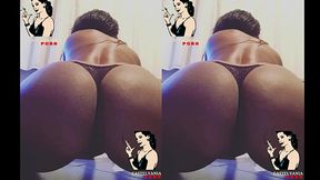 Trailer - Alice Vilella sensual and spicy bath of the latina mulatto