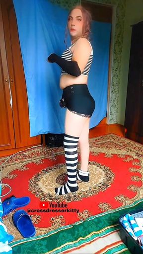 Skirt Goth Femboy Crossdresser