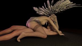 anal sex with a geeky angel girl