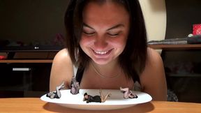 I Am Going to Eat 4 Girls! Mmm, Yummy!