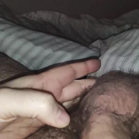 Big, hairy and wet!  Solo Jerk and Cum