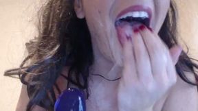 Milf Rachel Teases with Dildo