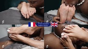 Cuckold Morning Risk Part 1 – Intense foot worship with ouilovetoes - FOOT WORSHIP - FOOT FETISH - TOE SUCKING - SOLE LICKING - CUCKOLDING - CHEATING