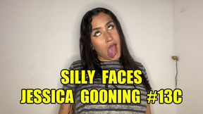 Silly Faces Jessica Gooning #13C: Surrender to Bratty Silly Faces (Animated, Music)