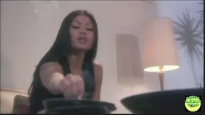 Asian brunette confesses affair, then screws her doctor