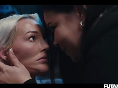 Futa Anime Bbw Girl Possessed by Sex Demon Turns Into Horny Shemale And Facefucks Cute Blonde