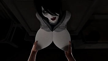Titty Fucking a Ghost - Bound by Lust 3D Animated Game