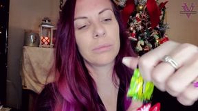 Vickys mouth with pop rocks ASMR- HD 1080p