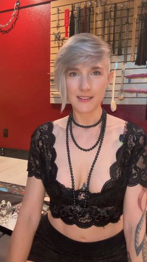 Open for Me – Anal Plug Training JOI