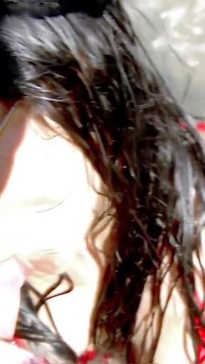 Epic moment from &quot;Fucking on the beach with the superb Spanish Milf Raquel Abril who cums like a slut&quot;