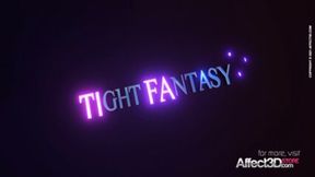 Hot anime girl Tifa enjoys big dark cock&#x1F346; in intense 3D fantasy