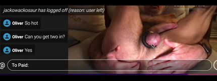 Guy Squirts Again