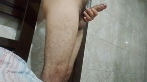 Handjob with big thick cock