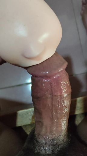 Wet Blowjob Veiny Dick With Mushroom Head