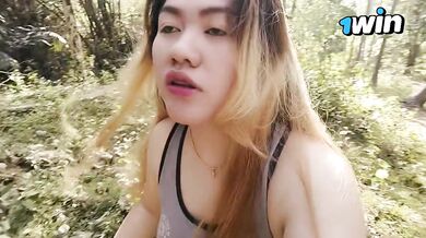Pinay filipina caught wild public outdoor pleasure