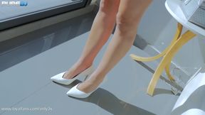 Only3x Pure BJ presents - Playful Francys Belle deepthroat blowjob in POV