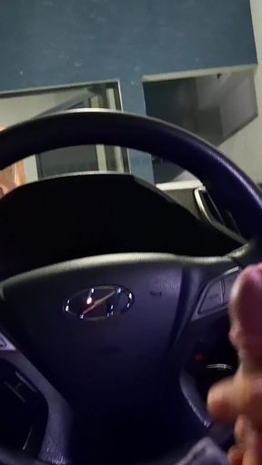 Emotional moment from &quot;Jerking off risky to the students at the college door!&quot;