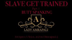 SLAVE GET TRAINED Part 1 ASS SPANKING  SPANKING - STRAFE - LATEX  - LACK - SKLAVE - SLAVE - FEMALE DOMINATION - BDSM - SUBMISSION - PUNISHMENT - HITTING - BEATING - TV - TRANSSEXUELLE - TRANSE - ARSCH VERSOHLEN - HINTERN AUSHAUEN - BUTT SPANKING - WHIP