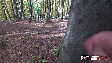 Horny stranger touch my dick on public. Dick flash