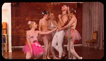 Ballerinas Get Naughty: Steamy Ballet Class Video Desktop ready