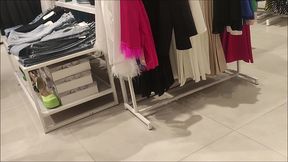 i did it again, new diaper s pee in a fitting room