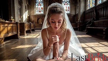 This dirty bitch cheated on her fiancé right on her wedding day, begging me to fuck her pussy hard raw [AI]
