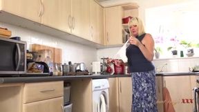 Curious Stepmom Amy Asks About Her Missing Panties - A POV Encounter with Your Busty Mature Fantasy
