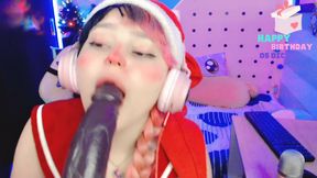 blowjob christmas elf