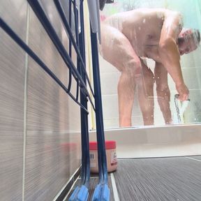 Guy shower pov