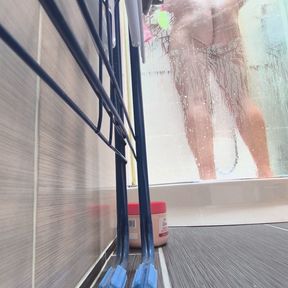 Guy shower pov