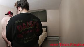 Slender Slut Gets Dominated by a Big Cock Bts