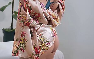 Lingerie rubdown, Keiran Lee, Zanna Blue