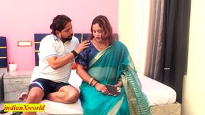 Beautiful Bhabhi Hardcore Fucking with Unmarried Neighbor