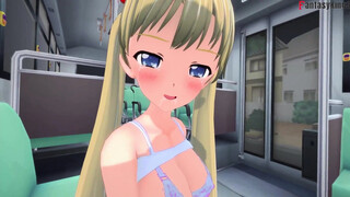 Airi Akizuki Sucking and fucking POV on the bus - 4 - Oni chichi - Full And Patreon: Fantasyking3