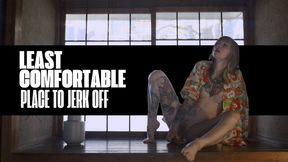 The Least Comfortable Place I've Ever Jerked Off