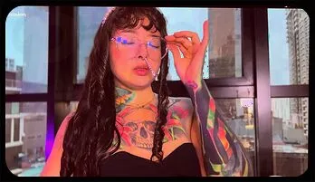 Nerdy Brunette with Glasses Sneezing Fetish Fun Featured content