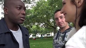 Its always been a goal of hers to get her butt hole stretched out by a huge black cock, so...