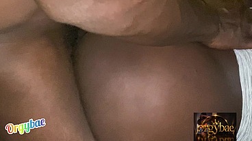 Straight strokes doggy on a couch