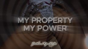 My Property My Power - Relaxing JOI  Edging Trance Femdom Drift Audio w/ Spiral and Shiny Crystal Gloves