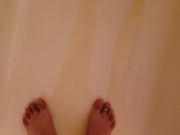 A satisfying post-nut pee - trans male