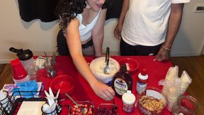 Food Play and Anal in the Ice Cream Shop - Cliff Media Productions