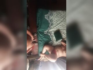 Wench recorded from the ceiling