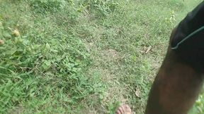 Desi shemale boy facking forest woking in afternoon