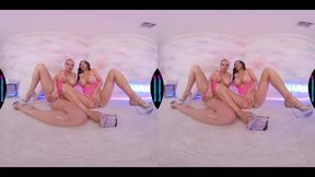 Rachael Cavalli And Jasmine Jae Suck And Ride Big Cock