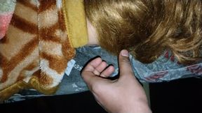 I jerked off and ejaculated on my naping dolls face.