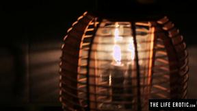 ”Slim & big titted Viola Bailey masturbates in her stockings”