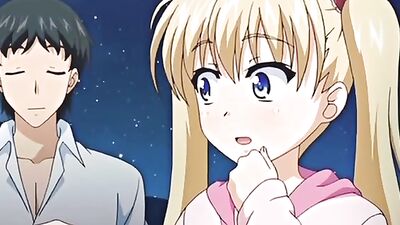 Nympho anime chick gets her tight ass drilled by a group of big dicks on the beach