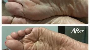 Rough & Dry Footjob