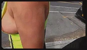 Steamy Wife Nip Slip Public Exposure